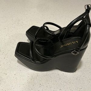 Liliana Wedge Heel Chunky Platform Size 9